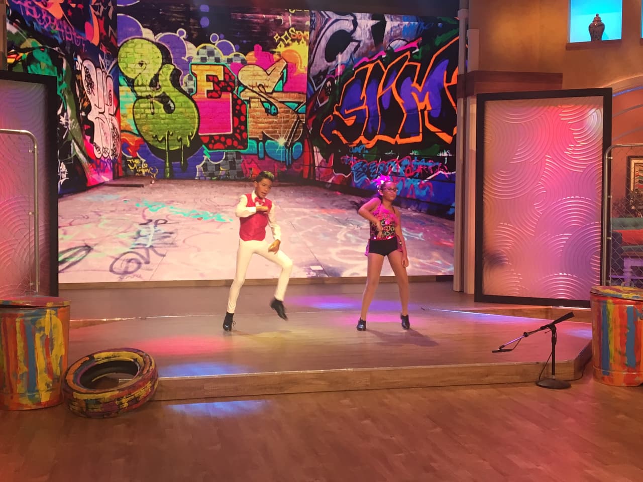 Confianza, seguridad y mucha energía proyectaron estos dos pequeñines.