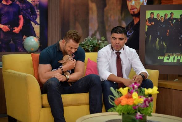 Kellan Lutz en Despierta América
