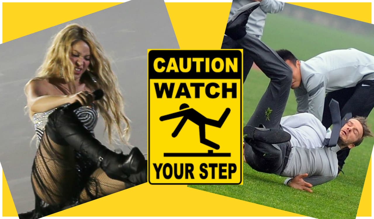 A estos artistas los traicionó el escenario (o el pavimento) 