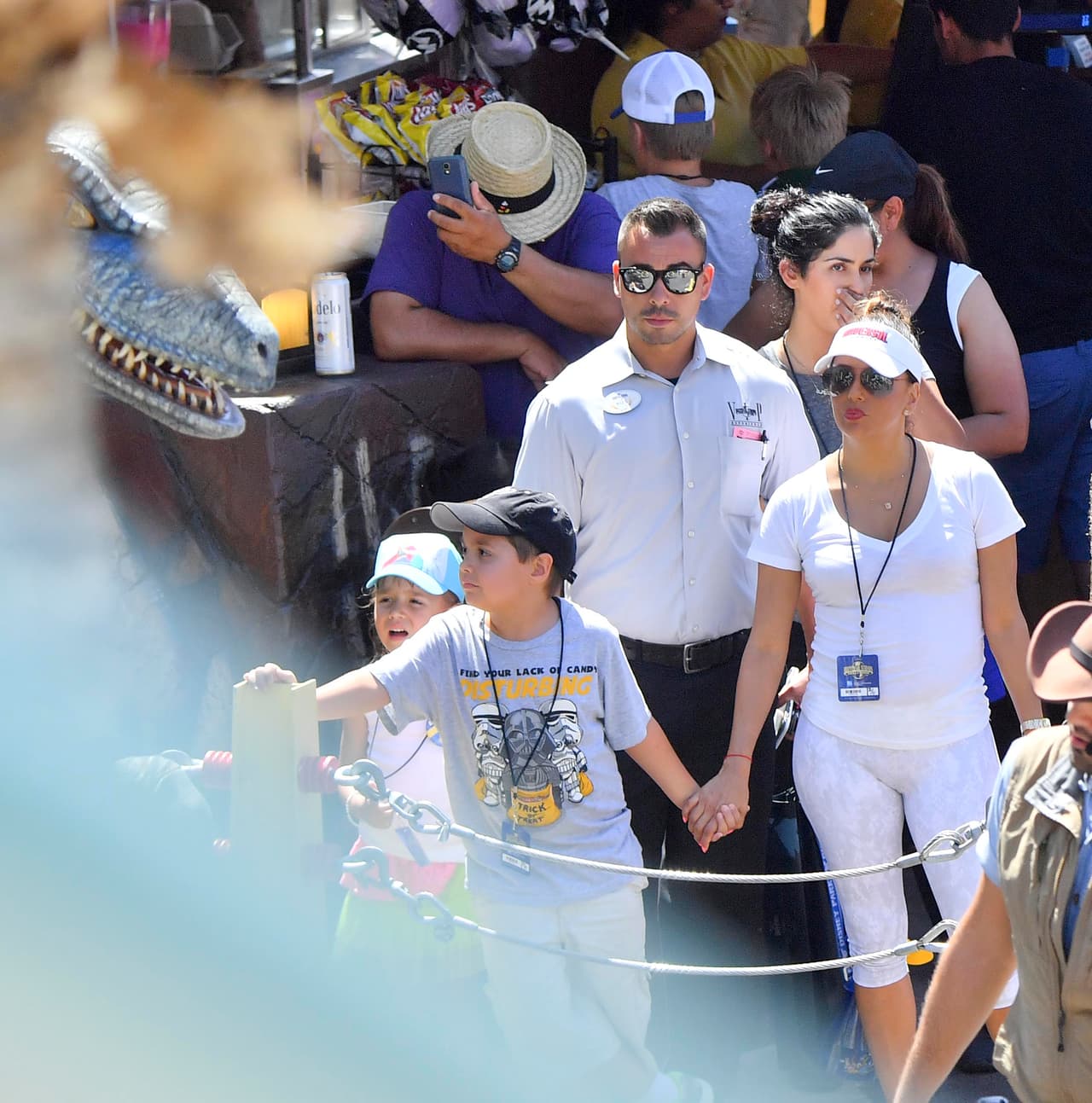 Eva cuidó a sus sobrinitos todo el tiempo.
