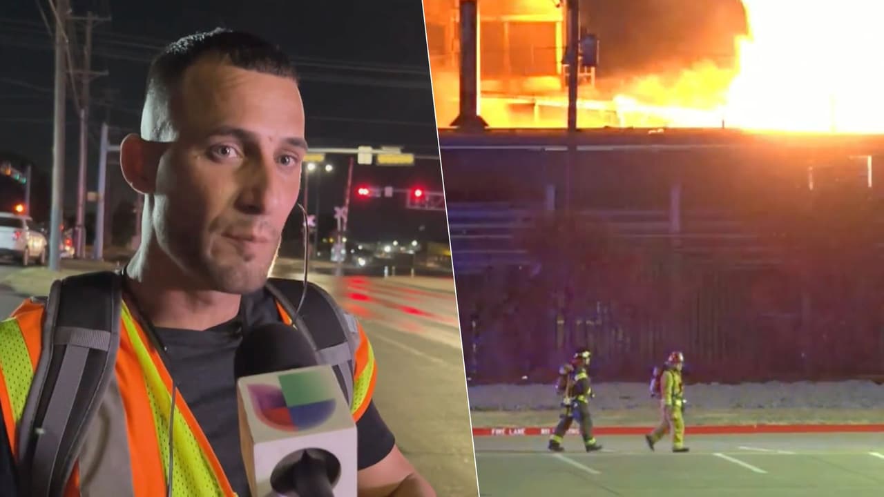 “Nuestra casa tembló”: dicen vecinos de Garland tras explosión en fábrica de pinturas