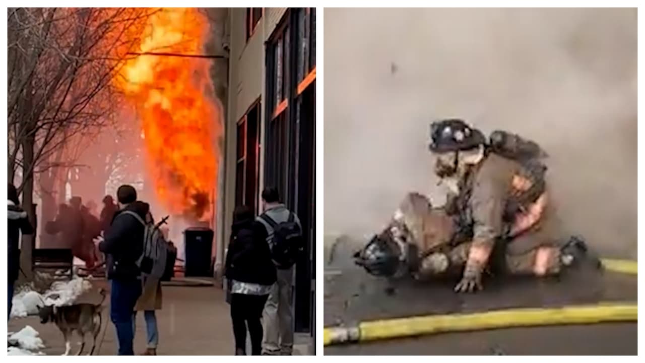 Muere bombero en voraz incendio en Buffalo, NY 