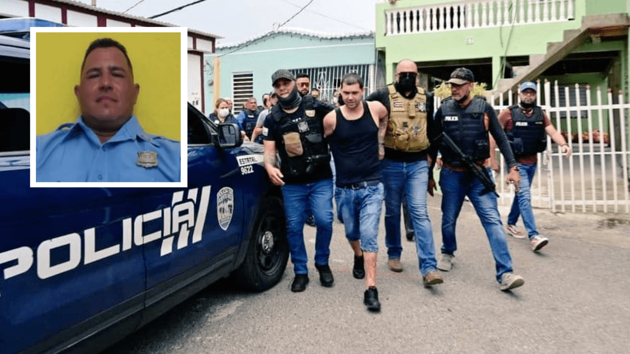 Policía detiene a sospechoso de asesinar a agente de la Unidad Motorizada en Ponce