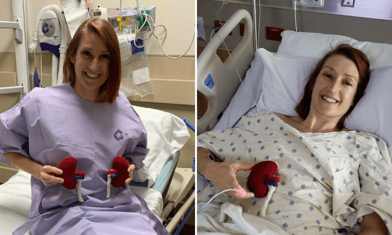 Mujer de Texas le salva la vida a una persona desconocida al donarle su riñón 