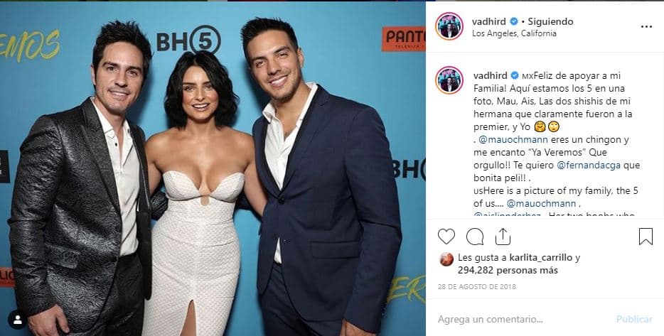 De los cuatro hijos del actor, quien presume un poco menos esta característica es la mayor de los hermanos: Aislinn Derbez.