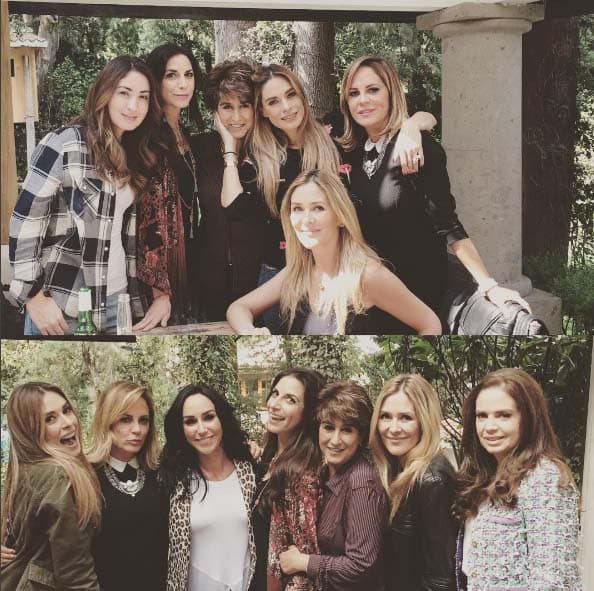 Galilea y sus amigas son inseparables. Siempre que tienen oportunidad se reúnen para ponerse al día y 'chismear'.