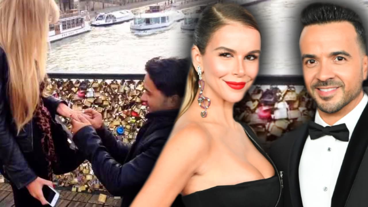 Luis Fonsi cuenta los detalles del momento en que se comprometió con su "flaca Agueda" en París