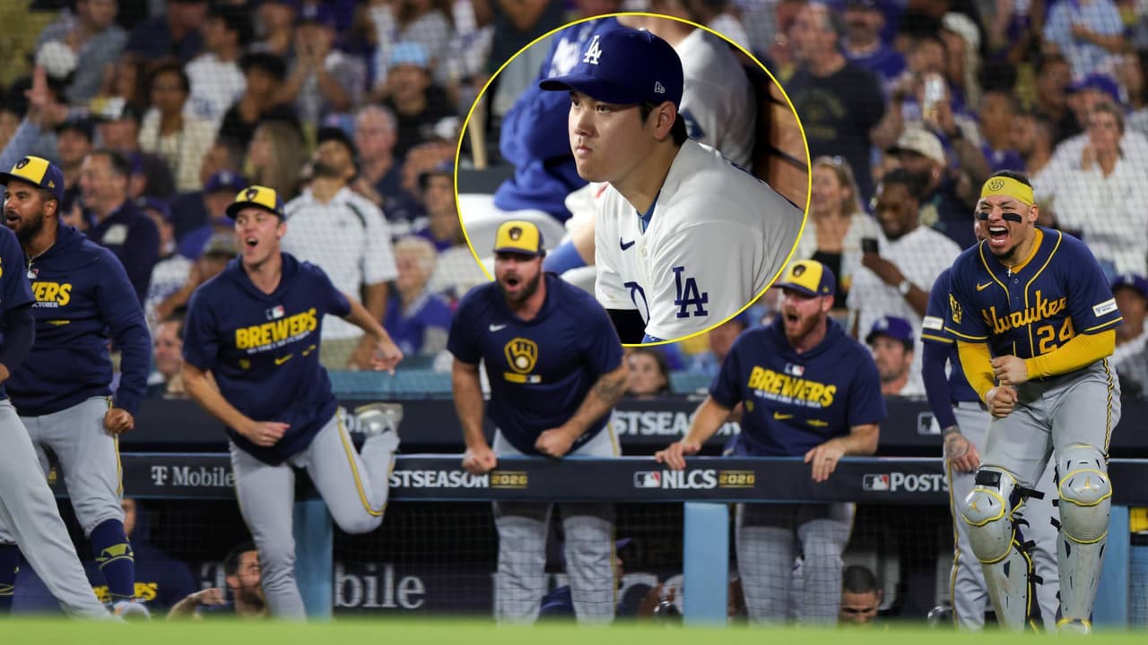 ¡Agoniza el bicampeón! Dodgers pierde el tercero ante Brewers