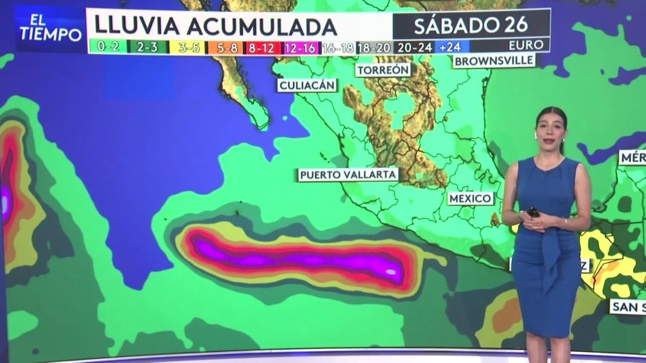 Huracán Polo y Odalys en el Pacífico: Esta es su localización y lo que se espera de su trayectoria