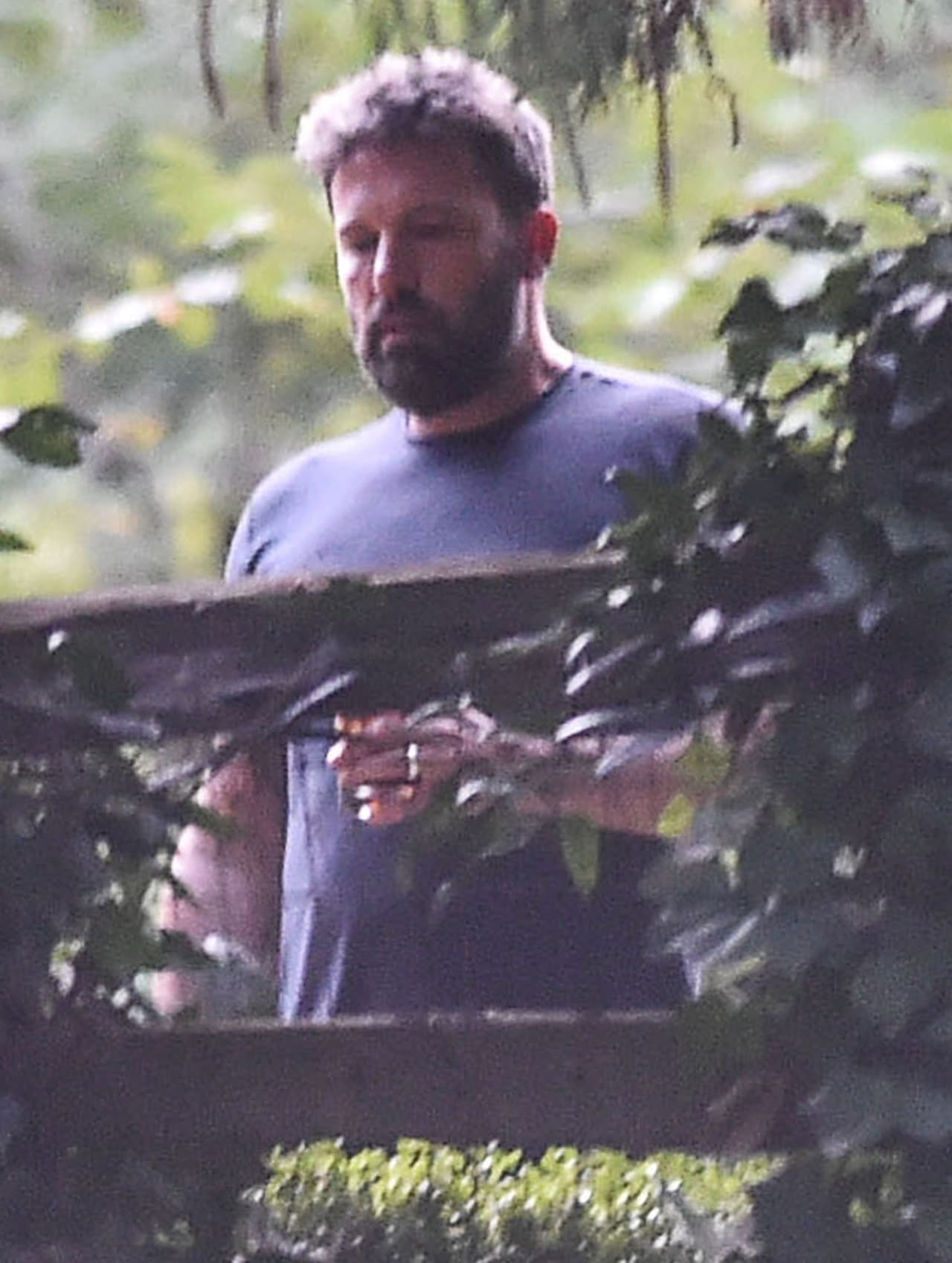 Los paparazzi lo han captado durante dos encuentros con Christine Ouzounian.