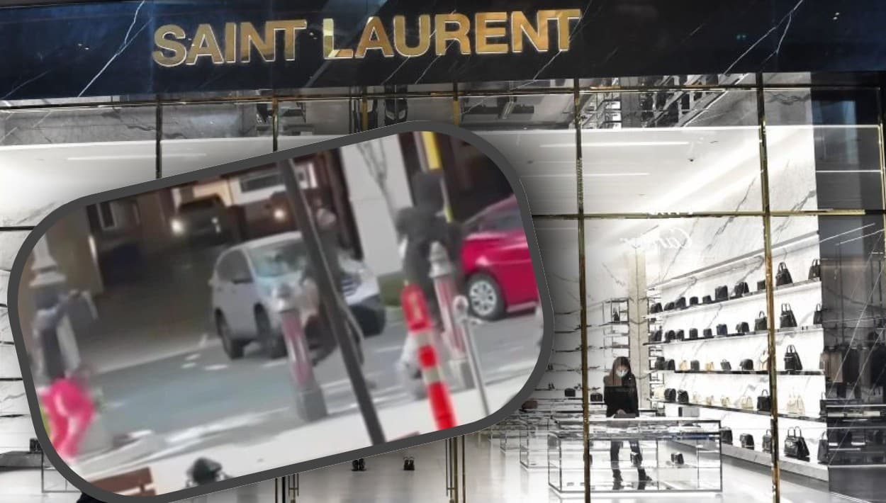 Ofrecen recompensa por "30 sospechosos" que asaltaron una tienda Yves Saint Laurent en Los Ángeles