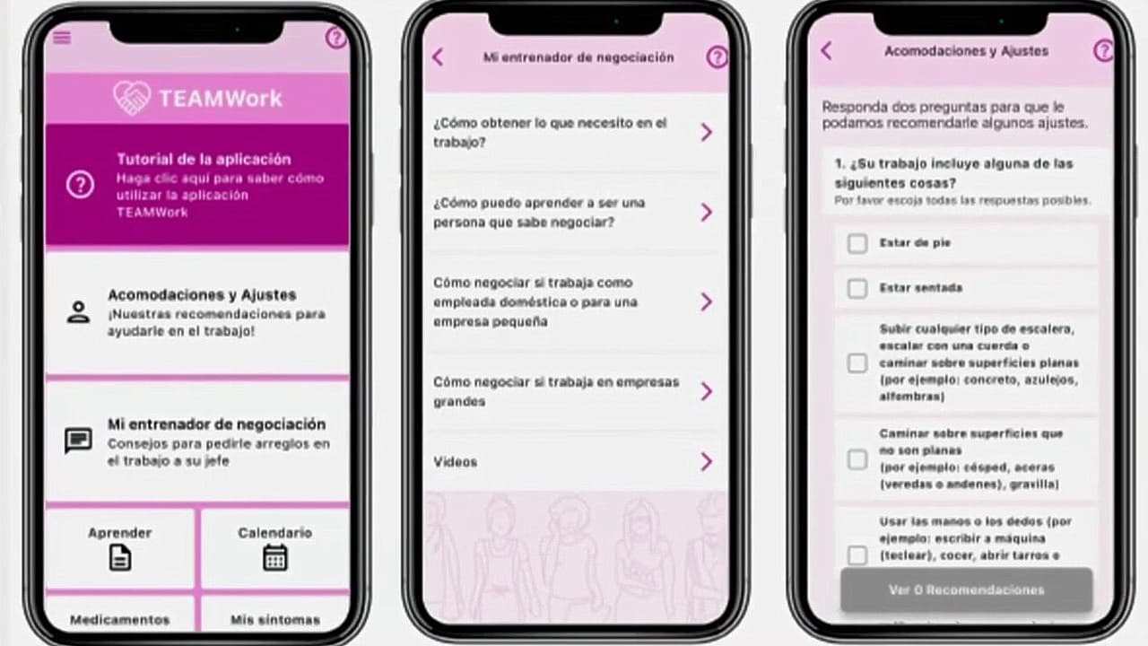 Teamwork: la aplicación móvil que ayuda a mujeres con cáncer de seno a conservar su empleo