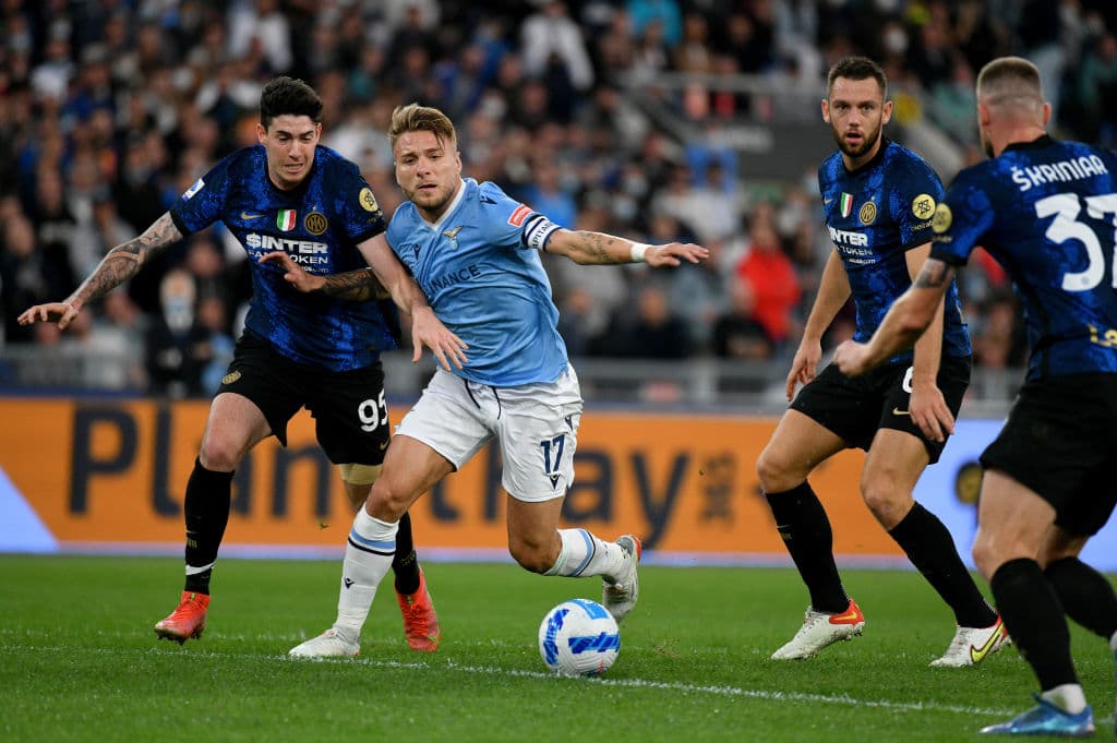 El inter no logró aguantar el ataque de la Lazio y de ir ganando 0-1 terminan cayendo 3-1.