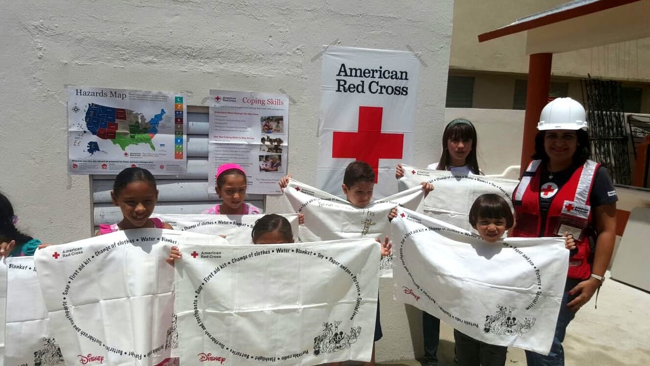 Cruz Roja Americana prepara a niños a responder mejor ante desastres naturales