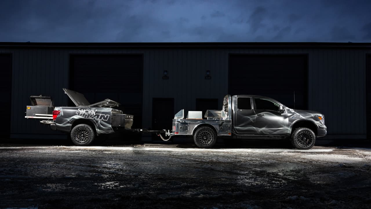 El proyecto inició desde la planta donde se produce la Nissan Titan XD Gas King Cab, en Canton, Mississippi. Lo primero que se hizo fue agregar una plataforma de aluminio CM Trucks Beds donde se pudieran agregar tres estaciones de trabajo para cocinar.