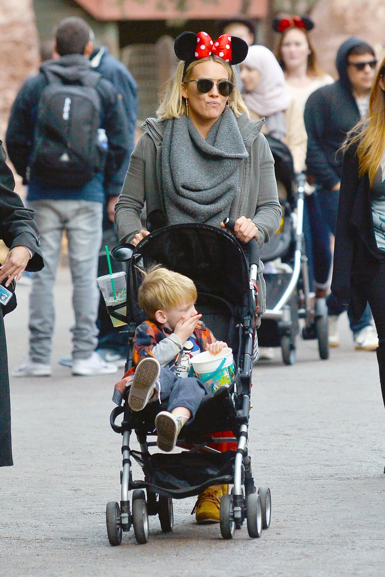 No paraba de moverse.