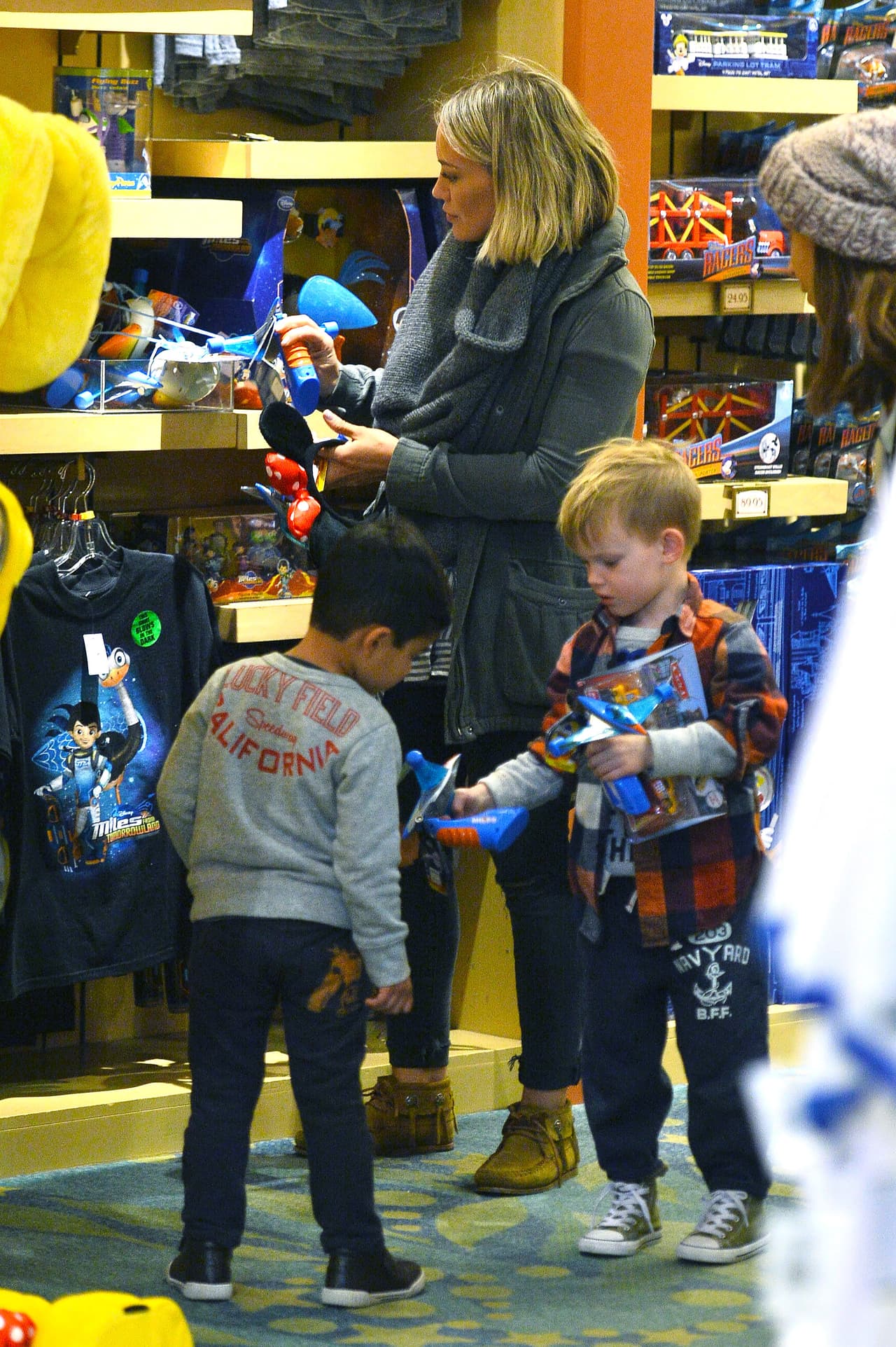 Después de un día lleno de diversión, llegó el momento de las compras.