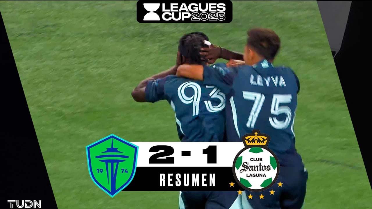 Resumen | Seattle Sounders como local y sin problemas derrota a Santos