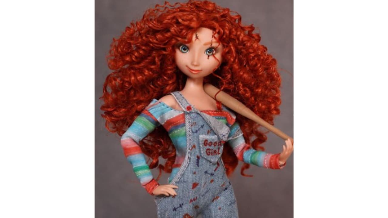 Guto Collector: muñecas de princesas Disney caracterizadas como personajes de películas de terror
