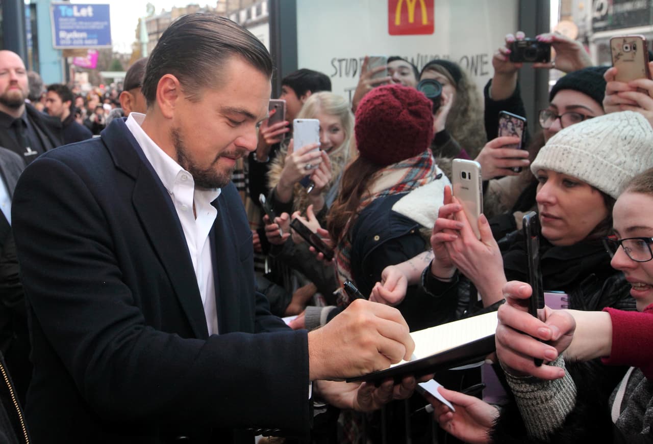 Leonardo DiCaprio se fue de viaje a Escocia.