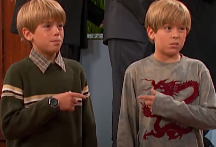 <b>Dylan y Cole Sprouse</b>
<br>Los gemelos Sprouse son conocidos principalmente en Hollywood por haber interpretado a los pequeños ‘Zack y Cody’ en la serie de Disney Channel. Fueron largos años en los que se pudo ver su evolución en pantalla a través de estos personajes.