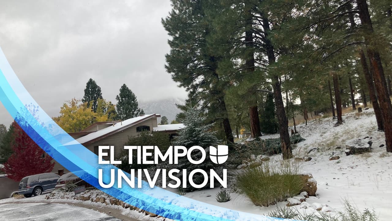 Nieve al norte de Arizona y frío en la mayor parte del estado, temperaturas 20° por debajo de lo normal 