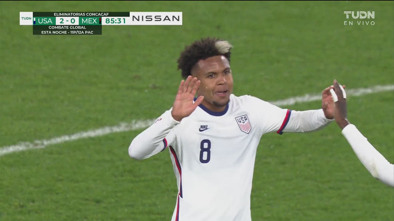 El marcador de siempre: McKennie pone el 2-0 de Team USA