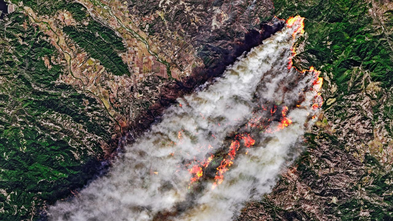 Qué son los "Vientos del Diablo" y por qué pueden empeorar la temporada de incendios en California