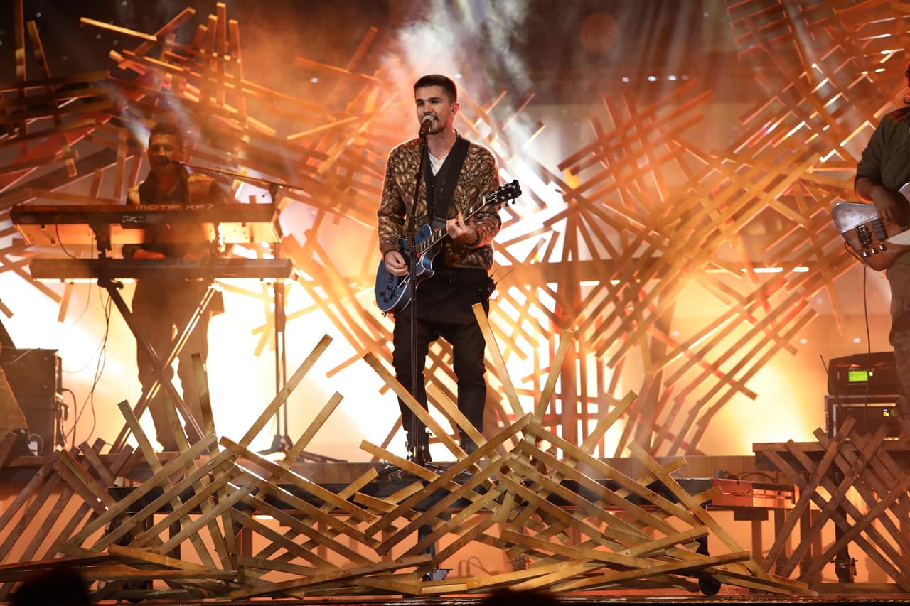 Sin duda, Juanes entregó total calidad en su performance.