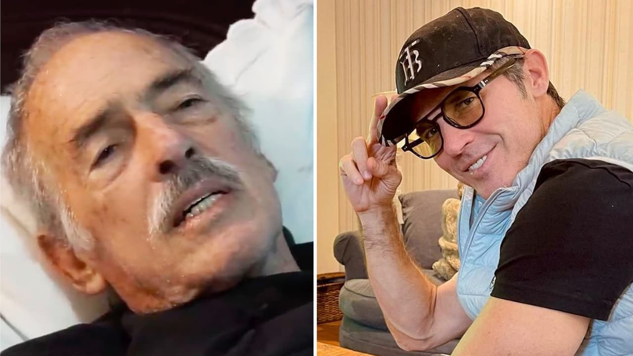 Andrés García reaparece tras sufrir "sobredosis" y aclara si está en "guerra" con su hijo Leonardo