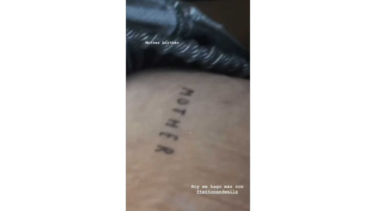 Nuevo tatuaje de Evaluna