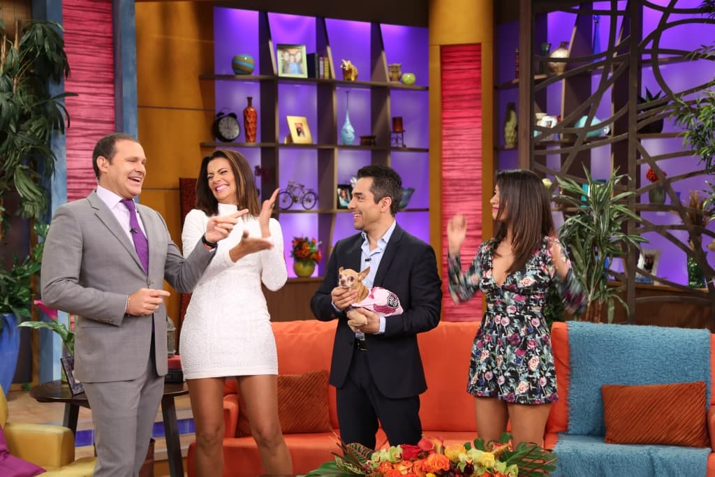 Dieron una probadita de la diversión que habrá en el show.