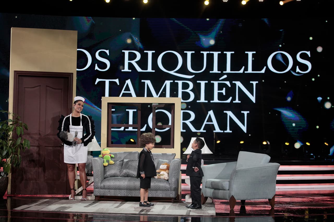 Sarilú y Giovani, por su parte, interpretaron a Mariana Villarreal y Luis Alberto Salvatierra, de 'Los ricos también lloran'.