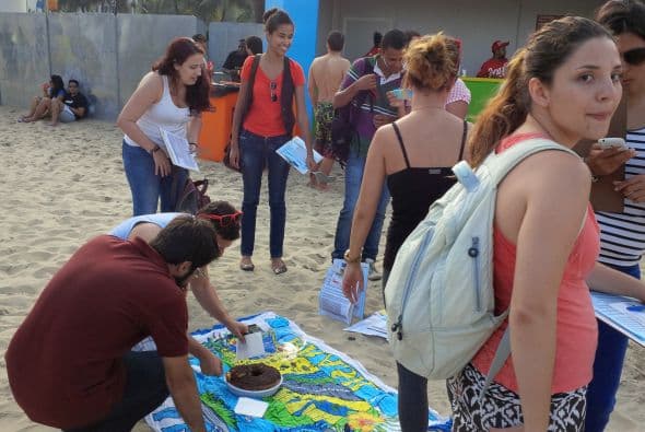 Bélgica y EEUU protagonizan el último choque de octavos de final del Mundial Brasil 2014 y sus fans se apasionan.