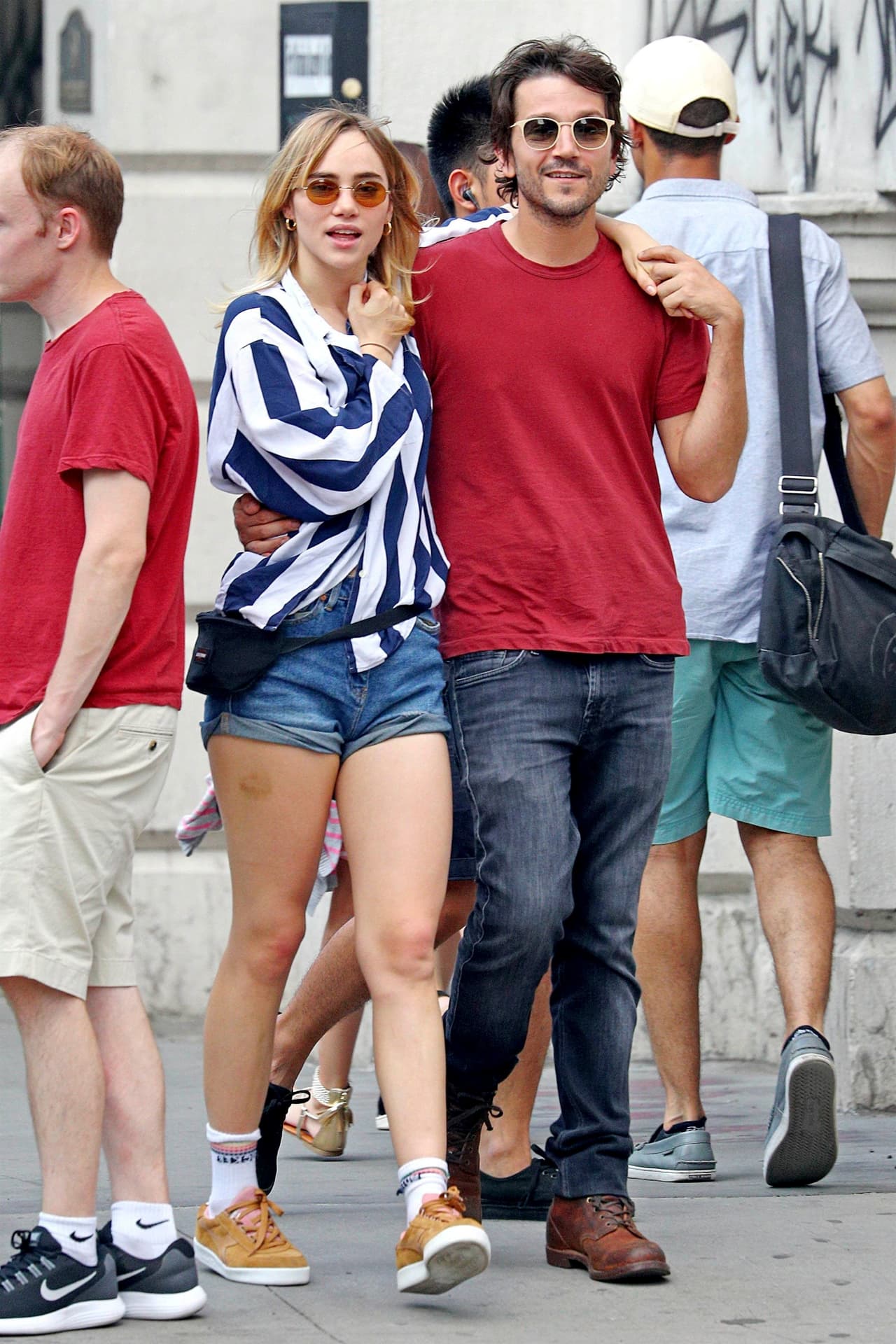 Será este año que la película 'Bad Batch', donde actúan los dos, se estrene en México y América Latina.