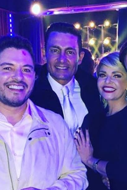 Carla Estrada también habló de su encuentro con el protagonista de 'Pasión': "Nos encontramso en una fiesta y simplemente compartimos y nos tomamos una foto. Yo la verdad lo vi muy bien, muy contento, muy feliz".