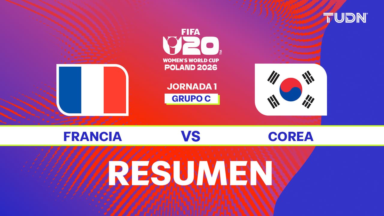 Resumen | Francia vs. Corea del Sur, Mundial Femenil Sub-20 2026
