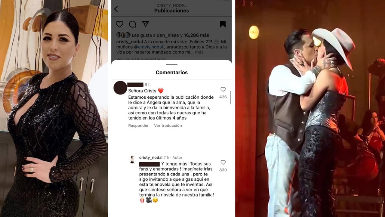 Mamá de Nodal respondió un comentario relacionado con el romance de su hijo y Ángela Aguilar.