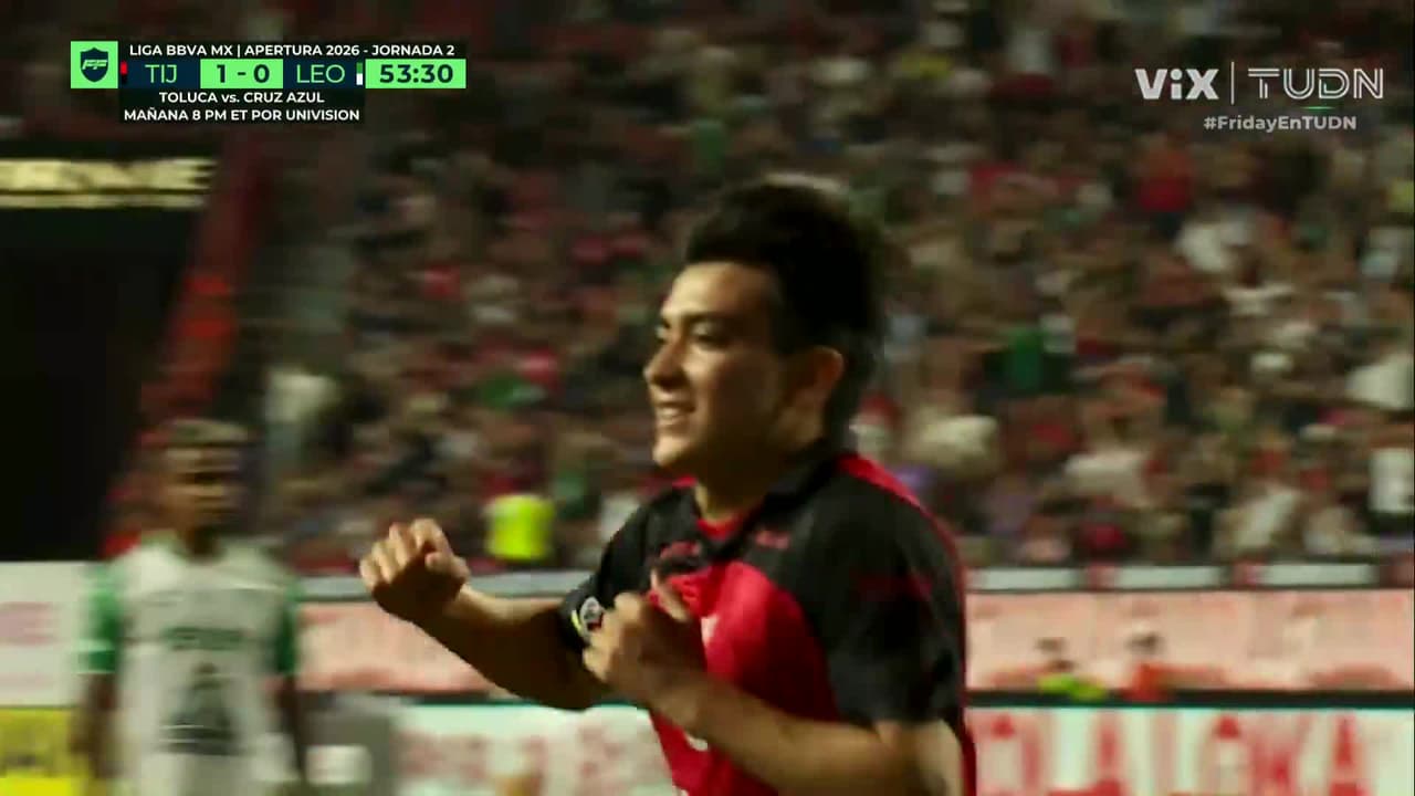 ¡Gol de Xolos! Gilberto Mora cobra con calidad el penalti para el 1-0