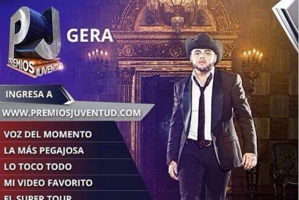 Por algo fue de las estrellas más nominadas a Premios Juventud 2015, y con esta imagen presumió que viene pisando fuerte, ¿votaste por él?