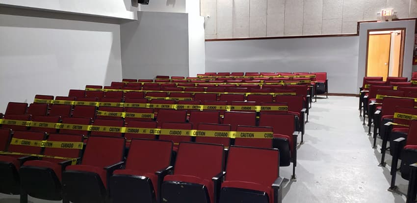 Las salas fueron reacondicionadas tras el cierre por la pandemia de covid-19