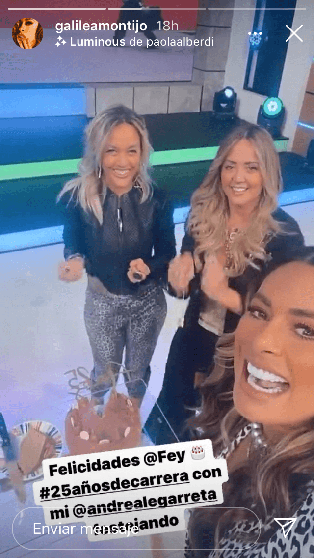 La tapatía lo dio a conocer la noche del miércoles 11 de noviembre con un mensaje en el que aclaró que ella y su familia se encontraban bien. El anuncio fue solo horas después de que estuvo en vivo en el show de ese día junto a compañeros como Paul Stanley, Andrea Legarreta e invitados como Fey, Danilo Carrera y Michelle Renaud. 
<br>