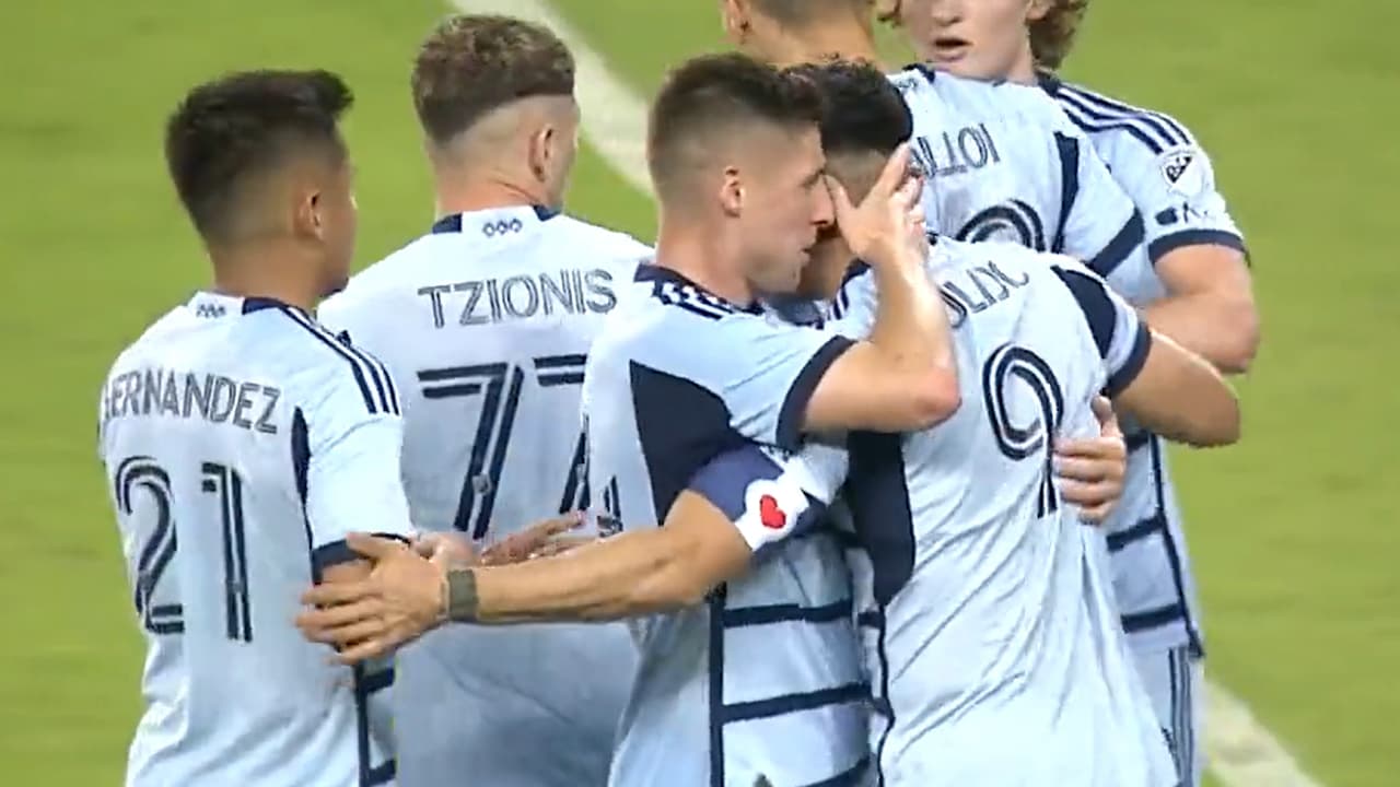 ¡Se reconcilia con el gol! Pulido marca por primera vez en 20 meses con Sporting KC