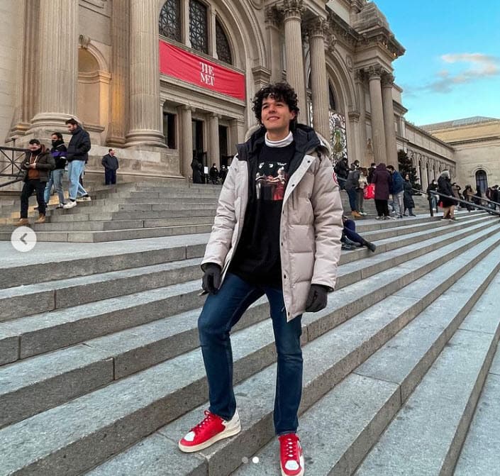 "Ya con eso", dijo la artista al saber que su hijo vive en plenitud por esas tierras. 
<br>