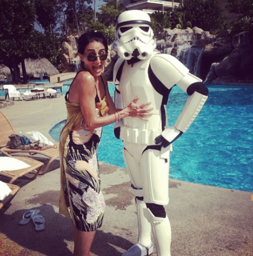 Al parecer nuestra querida Excelsa es fan de Star Wars.