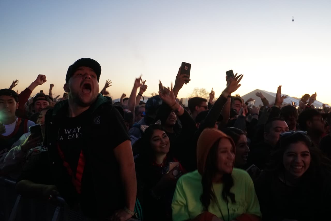 Massive crowds gathered to watch a variety of hip hop groups, from Bamsworth Belli to Wiz Khalifa. These are just a few of our favorite crowd photos.