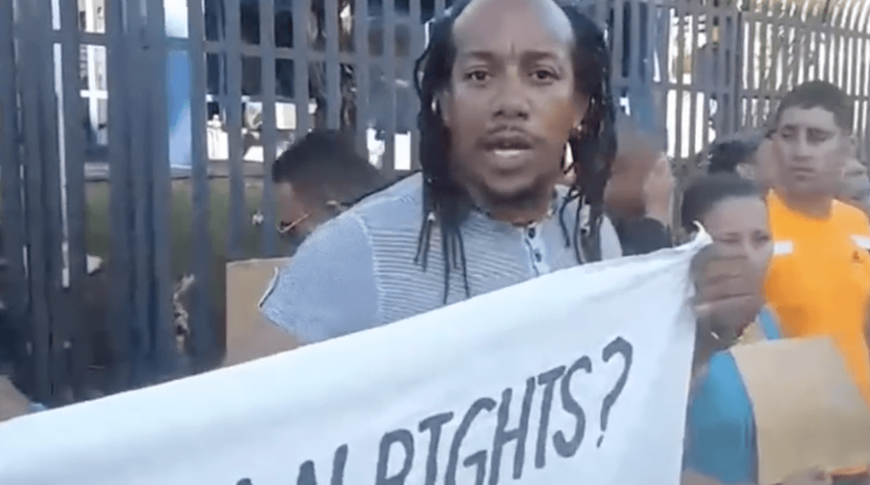 "Nuestros DDHH están por debajo de los perros": Se agrava situación de migrantes cubanos varados en Trinidad y Tobago