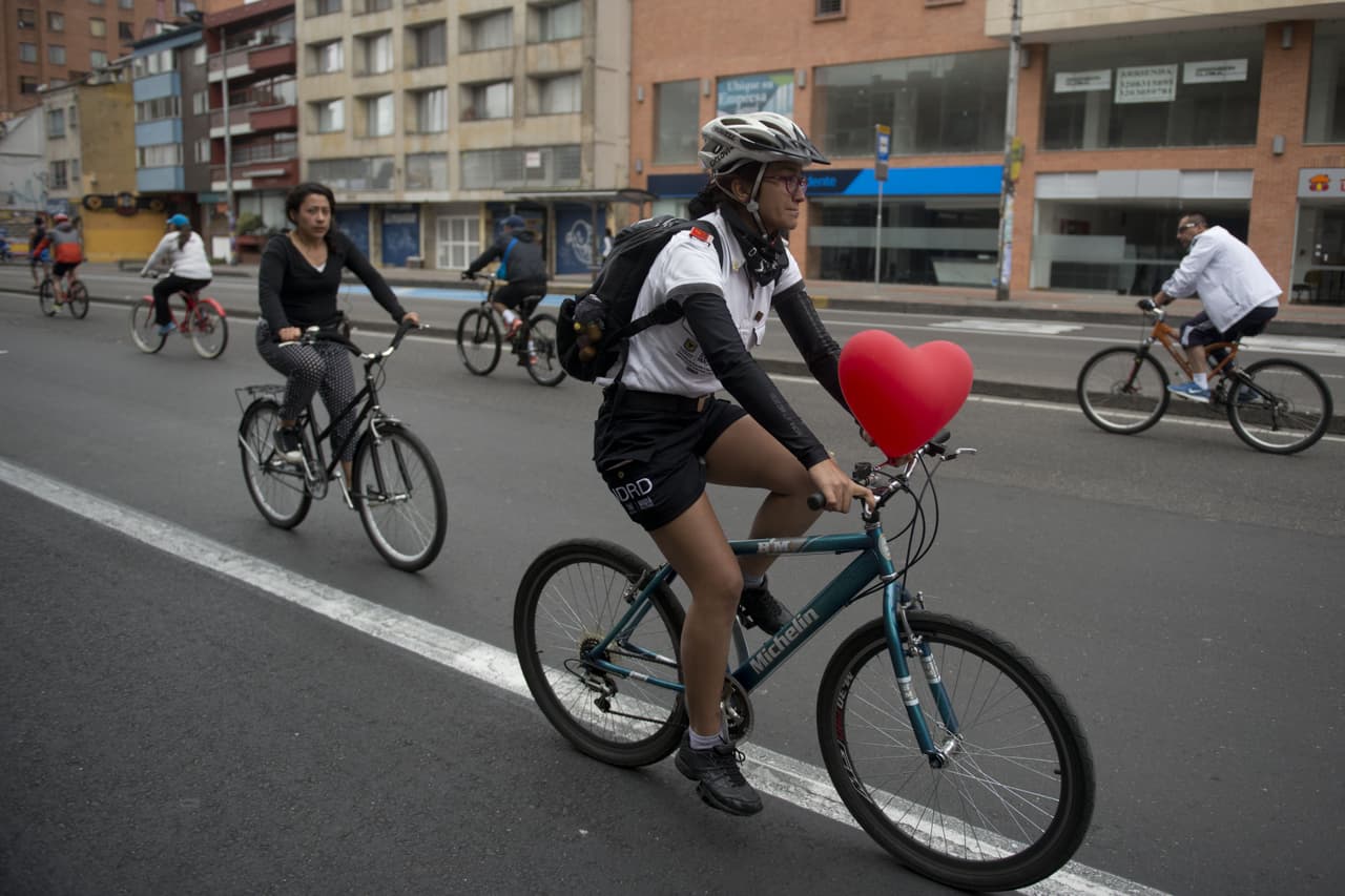 En segundo lugar está Bogotá, Colombia, donde un 5% de los viajes se hacen en bicicleta.