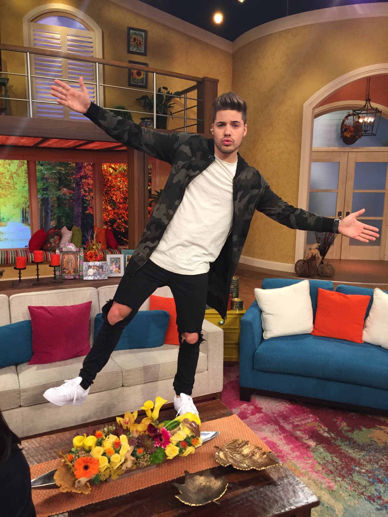 William Valdes es muy ocurrente y siempre nos arranca una sonrisa con sus bailes e imitaciones.