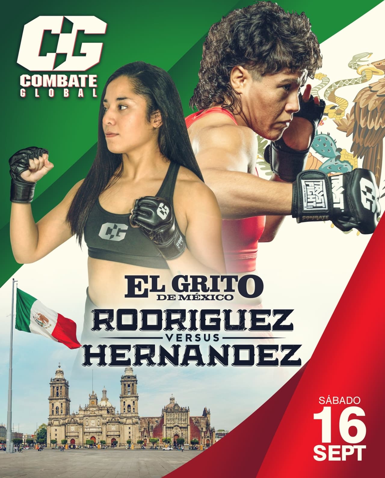 Combate Global | El Grito de México: Rodríguez vs. Hernández